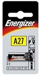 ENERGIZER A27 ALKALINE BATTERY 12V