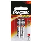ENERGIZER BATTERY MAX ALKALINE AAAA CARD OF 2