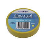 ELECTRICAL TAPE PVC 18MM X 20M YELLOW