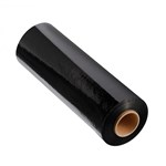 PALLET WRAP 500MM X 370MTR ROLL 25UM BLOWN FILM BLACK CTN4