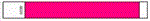 NEON PINK TYVEK WRISTBANDS PK1000