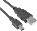 CABLE USB AMINI B 5 PIN  1 METER