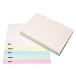 QUILL XL MULTIOFFICE COLOURED A4 COPY PAPER 80GSM PASTEL ASSORTED PACK 500 SHEETS
