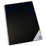 QUILL VISUAL ART DIARY 110GSM 120 PAGE A3 PP BLACK