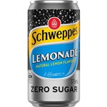 SCHWEPPES LEMONADE ZERO SUGAR CAN 375ML PACK 10