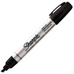 SHARPIE PRO METAL PERMANENT MARKER CHISEL 40MM BLACK