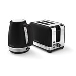 SUNBEAM THE CHIC COLLECTION KETTLES AND TOASTERS BREAKFAST SET BLACK