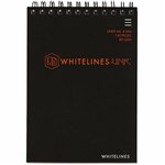 WHITELINES SPIRAL NOTEPAD 8MM RULED 80GSM 140 PAGE A6 