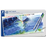 STAEDTLER 125 KARAT AQUARELL WATERCOLOUR PENCILS ASSORTED PACK 48
