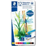 STAEDTLER 14610 WATERCOLOUR PENCILS ASSORTED PACK 12