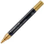 STAEDTLER 349 LUMOCOLOR PAINT MARKER BULLET 24MM GOLD