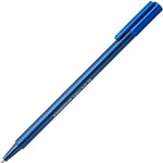 STAEDTLER 437 TRIPLUS BALLPOINT PEN EXTRA BROAD BLUE BOX 10