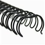 GOLD SOVEREIGN WIRE BINDING COMB 23 LOOP 14MM A4 BLACK BOX 50