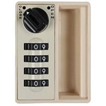 STEELCO CM1 COMBINATION LOCKER DOOR LOCK BEIGE