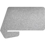 SANA ACOUSTIC DESK DIVIDER SLIDER 796 X 564 X 24MM MOONLIGHT PACK 4