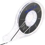 VISIONCHART ADHESIVE WHITEBOARD GRID LINING TAPE 15MM X 13M BLACK HANGSELL