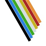 VISTA MAGNETIC WHITEBOARD STRIP 300 X 10MM PACK 2 BLACK