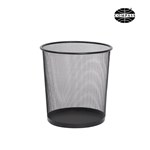 COMPASS ROUND WIRE MESH SMALL BIN 11L BLACK