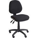 YS DESIGN TASK CHAIR MEDIUM BACK BLACK