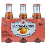 SAN PELLEGRINO ARANCIATA ROSSA GLASS BOTTLE 200ML CTN24