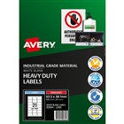 Heavy Duty Laser Labels
