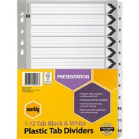 Black and White Dividers