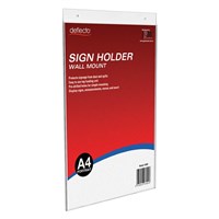 Wall Sign Holders