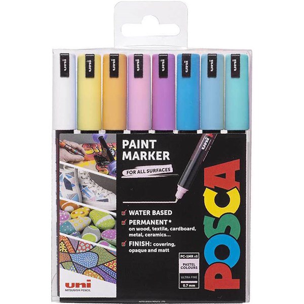 Posca Paint Marker, Extra Fine, PC-1MR