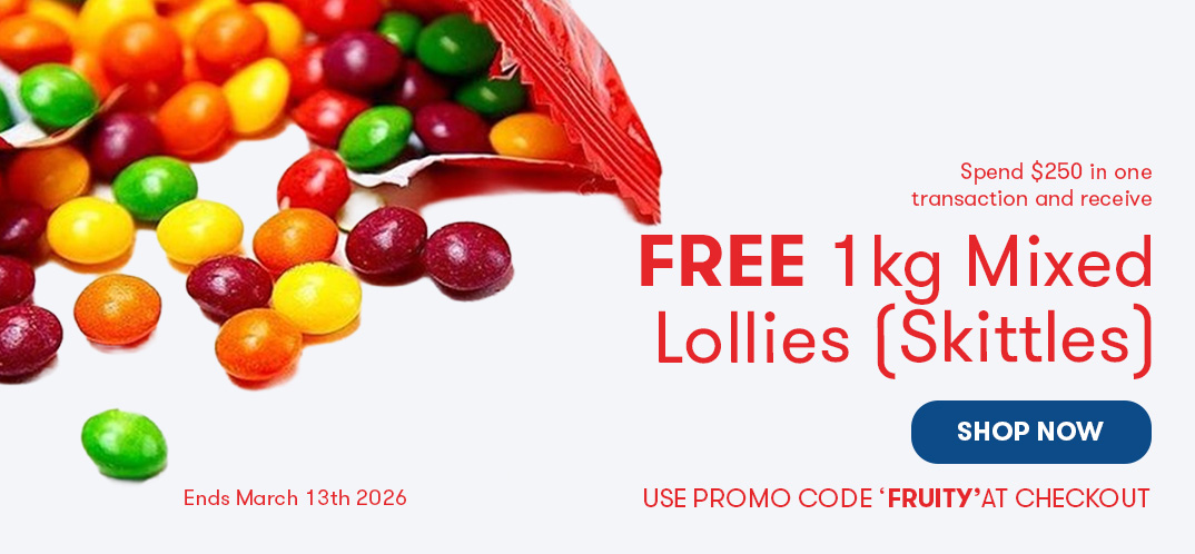 FREE 1kg Mixed Lollies