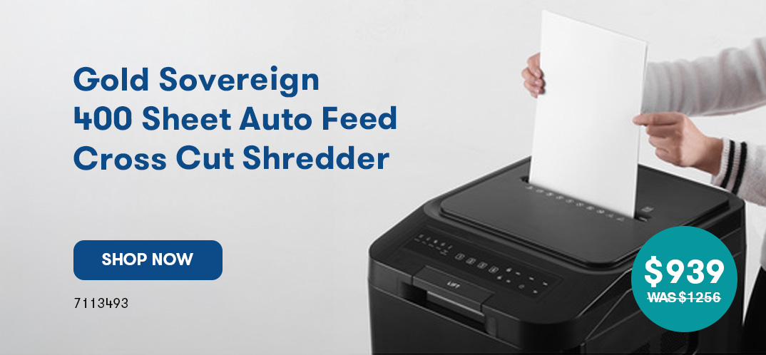 Gold Sovereign Shredder